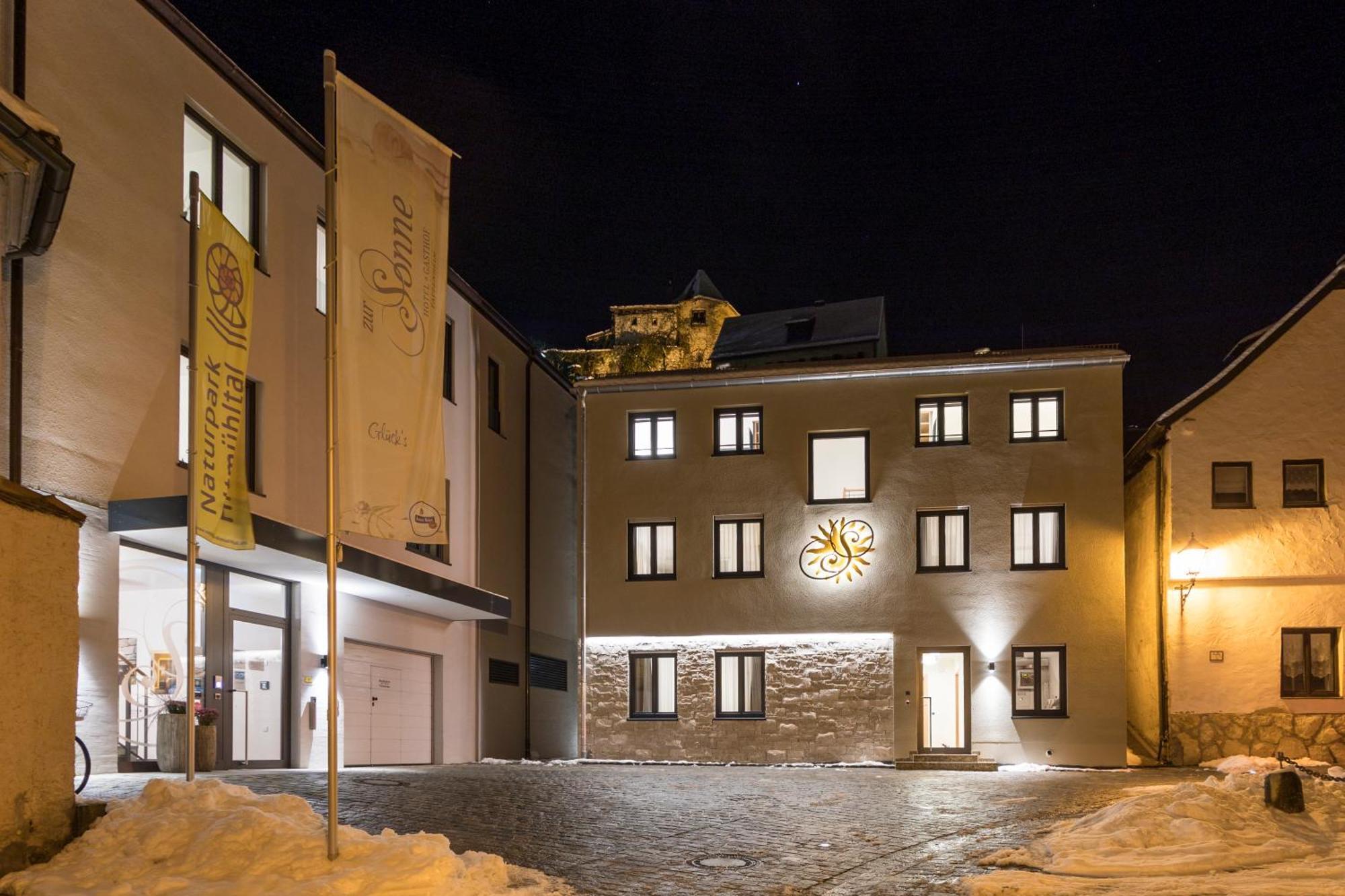 Hotel-Gasthof Zur Sonne Pappenheim Kültér fotó