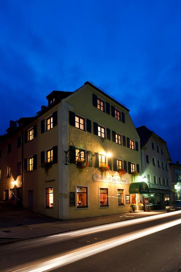 Hotel-Gasthof Zur Sonne Pappenheim Kültér fotó