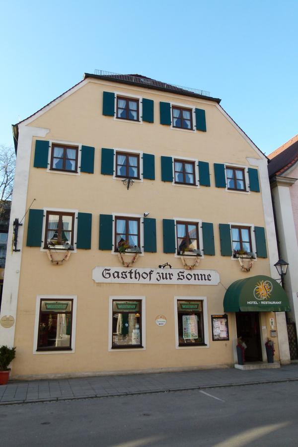 Hotel-Gasthof Zur Sonne Pappenheim Kültér fotó
