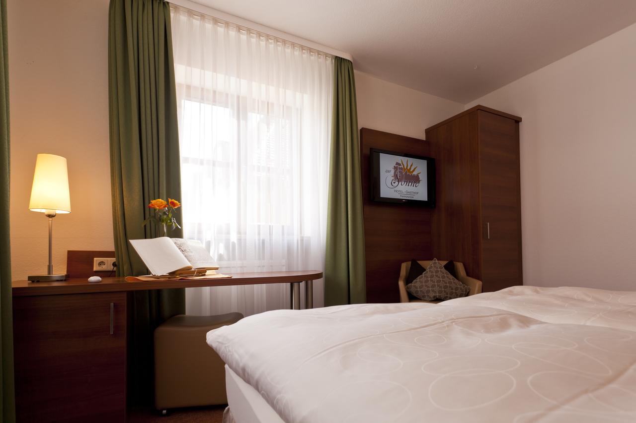 Hotel-Gasthof Zur Sonne Pappenheim Kültér fotó