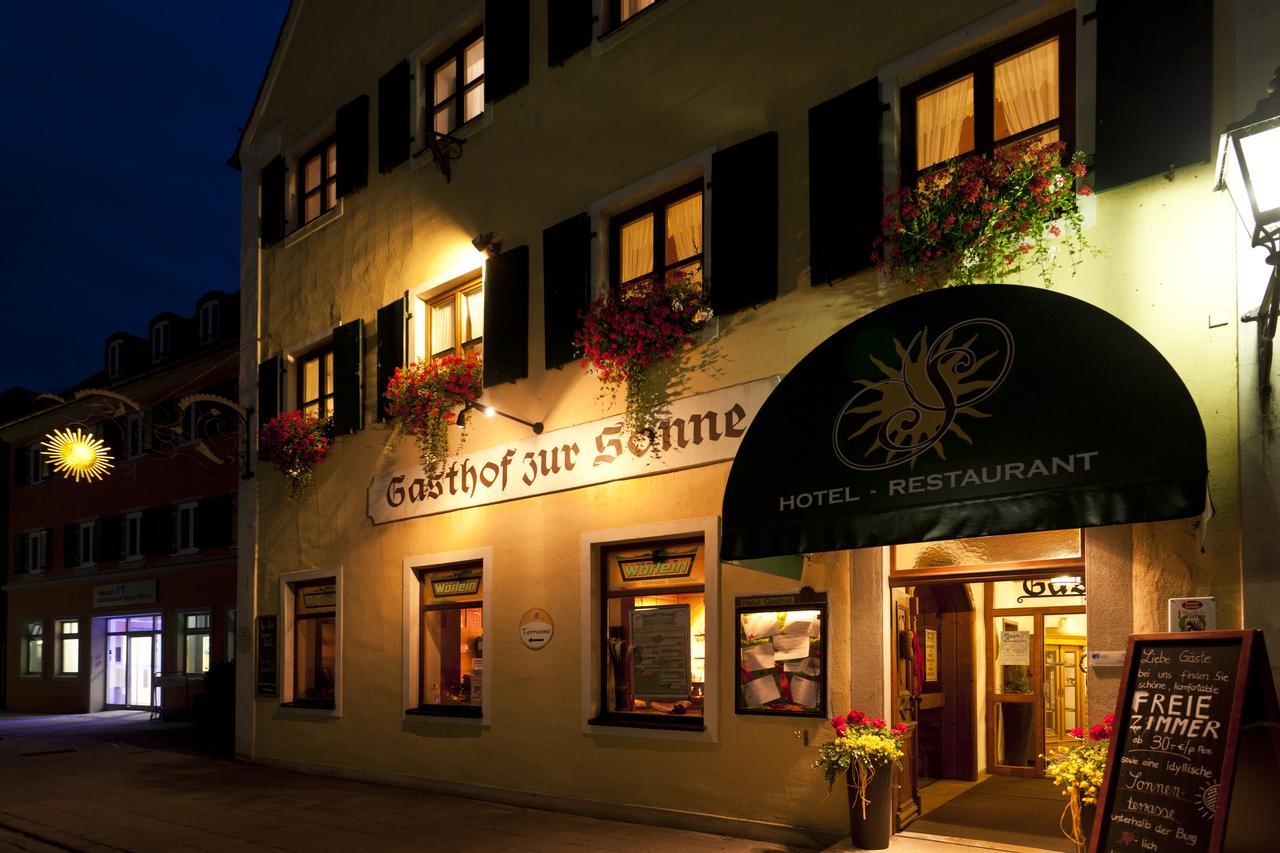 Hotel-Gasthof Zur Sonne Pappenheim Kültér fotó