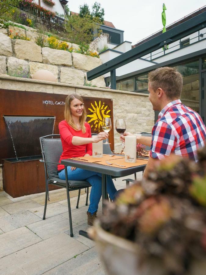 Hotel-Gasthof Zur Sonne Pappenheim Kültér fotó
